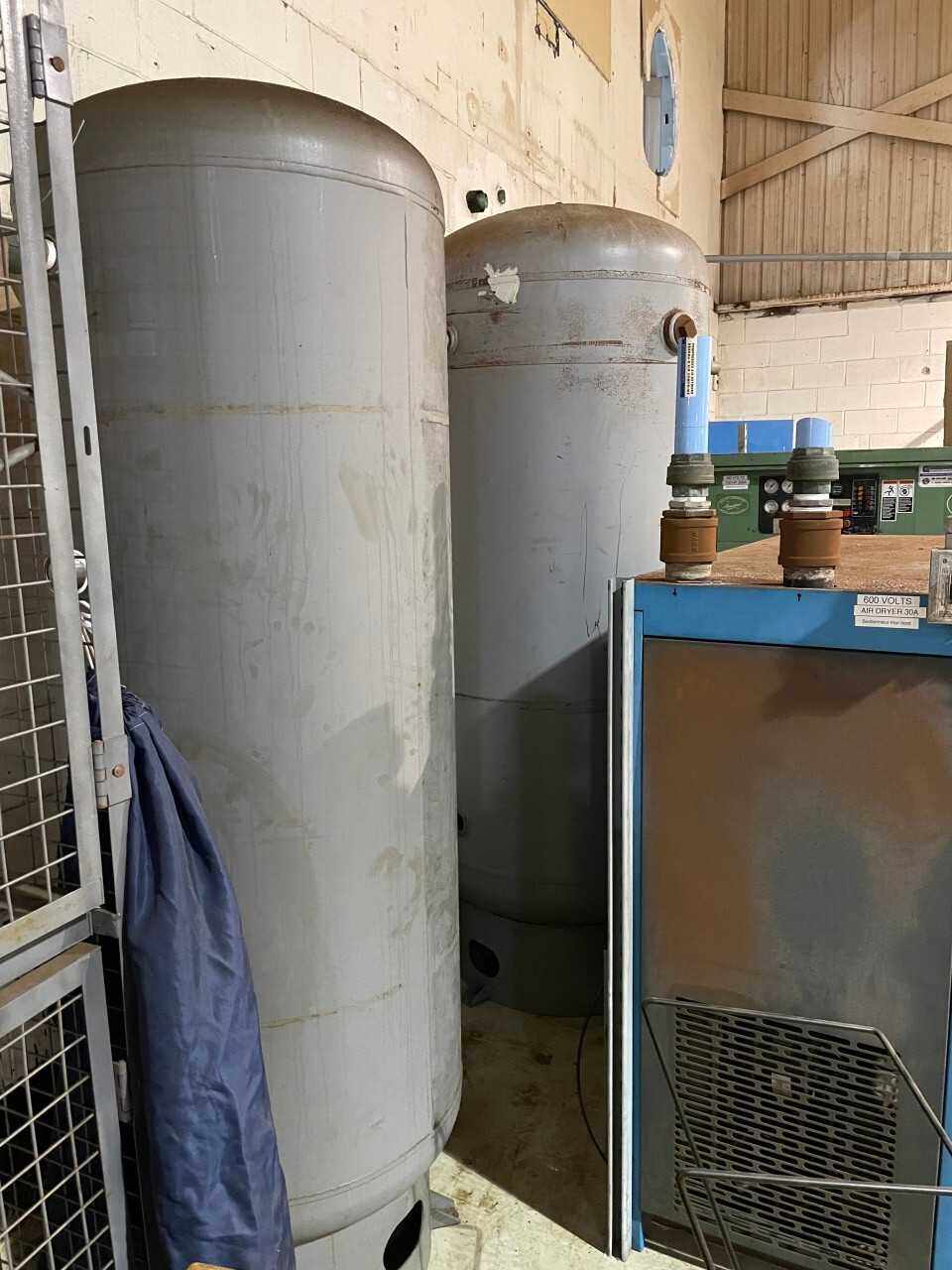 2 Compressed Air Receivers - PLANT & FACILITY EQUIPMENT