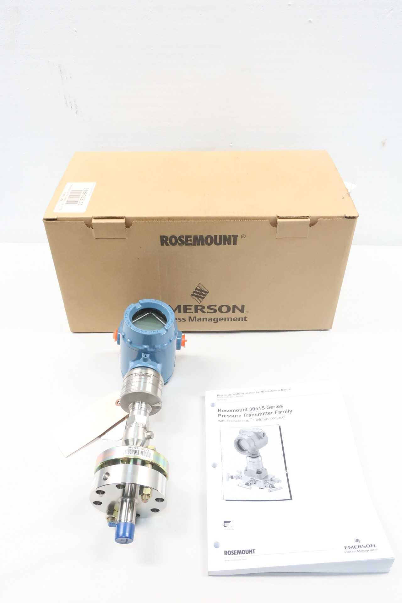 ROSEMOUNT 3051S1TG4A2B11F1AK6M5Q4Q8A1003 GAGE PRESSURE TRANSMITTER 0-2500PSI - INSTRUMENTATION ROSEMOUNT 3051S1TG4A2B11F1AK6M5Q4Q8A1003 GAGE PRESSURE TRANSMITTER 0-2500PSI - INSTRUMENTATION