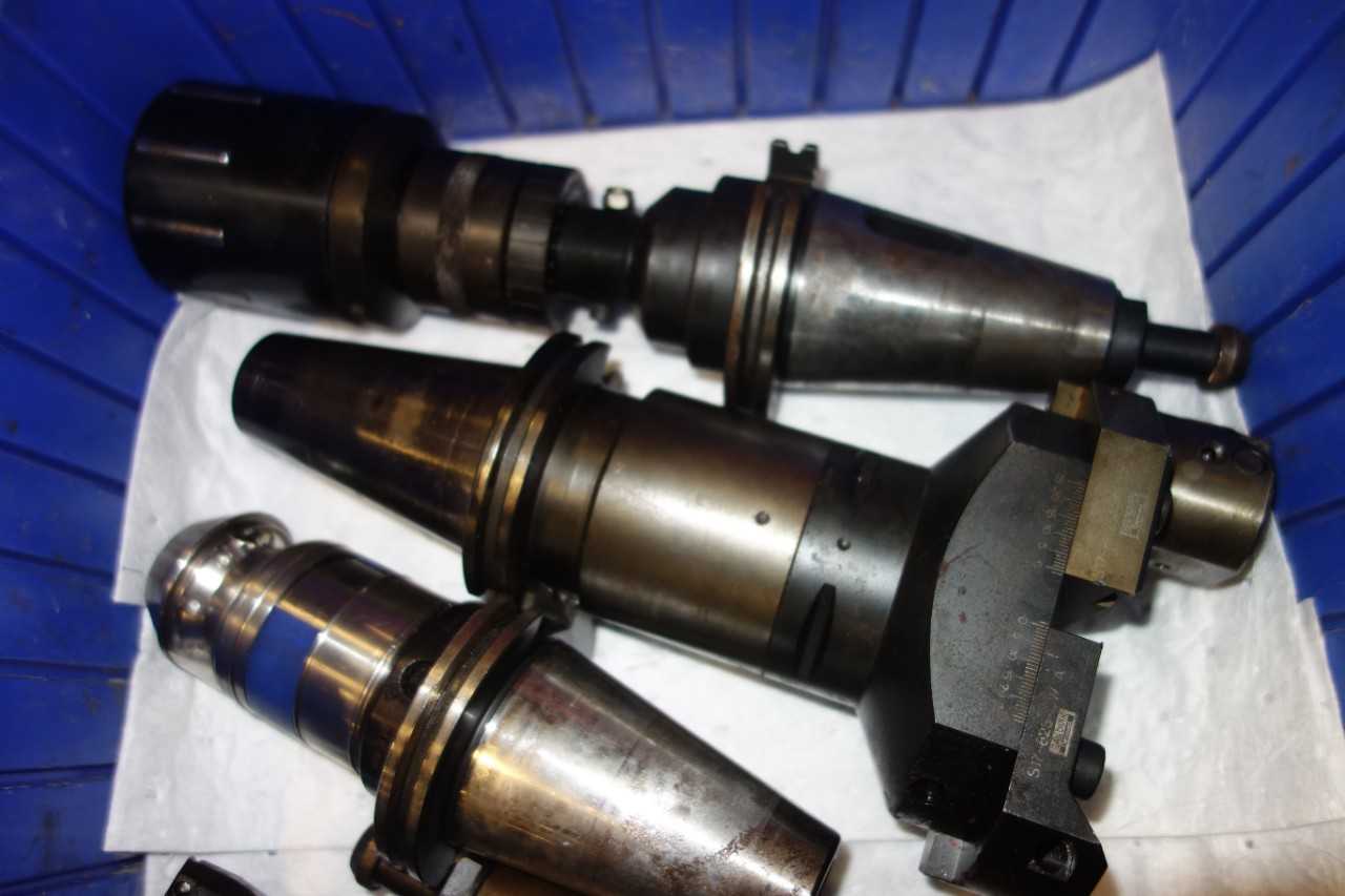 CAT 50 TOOL HOLDERS WITH ATTACHMENTS - MACHINING ACCESSORIES & TOOLING