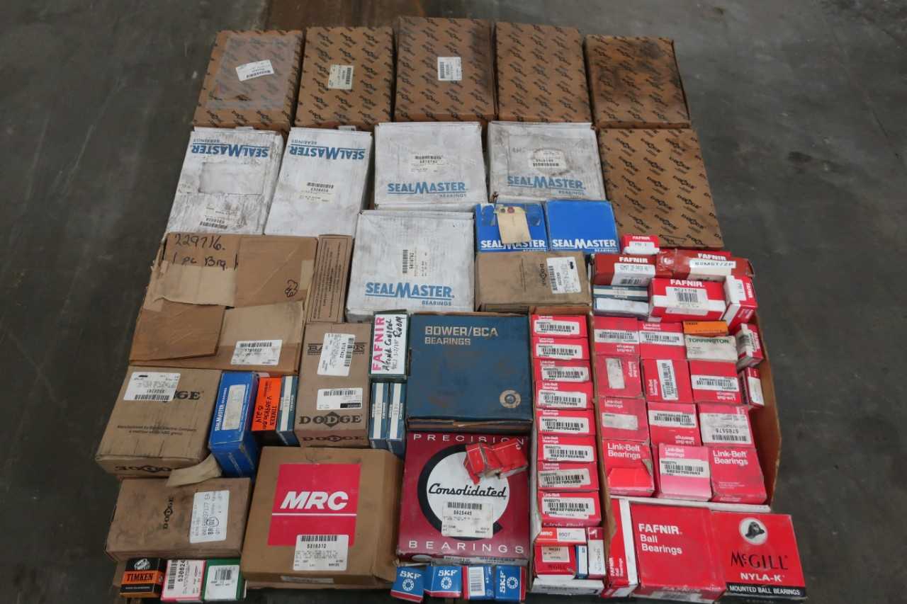 1 PALLET OF ASSORTED BEARINGS - BEARINGS
