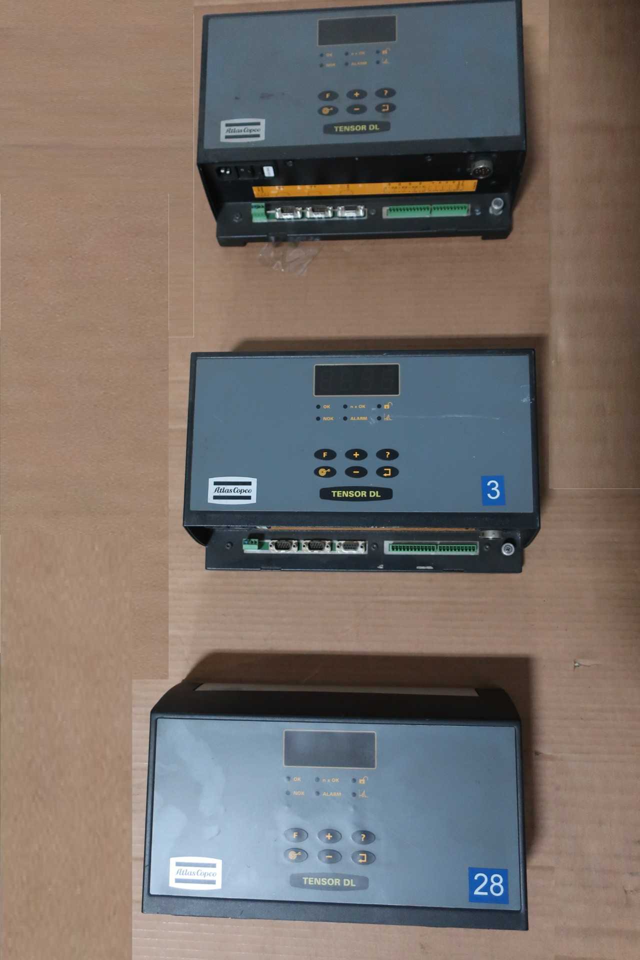 5 ATLAS COPCO NUTRUNNER CONTROLLERS AND DISTRIBUTION BOX - ELECTRIC POWER TOOLS