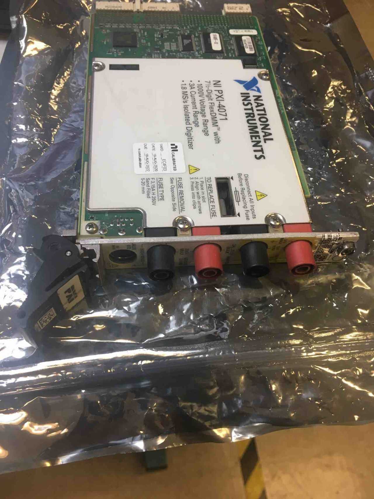 NI PXI-4071 DMM card - MISCELLANEOUS