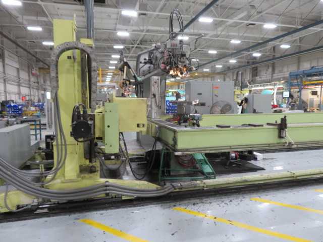 Gemcor CNC Horizontal Drill/Rivet Machine w/2 Axis Positioner Model: DM - MACHINING ACCESSORIES & TOOLING