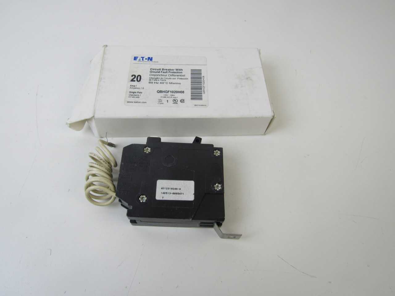 Quantity of 1x QBHGF1020H08 MCB/Residential Circuit Breakers - CIRCUIT BREAKERS