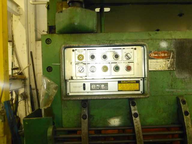 12' (144") x 5/8" Cincinnati Hydraulic Shear - METAL SHEARS