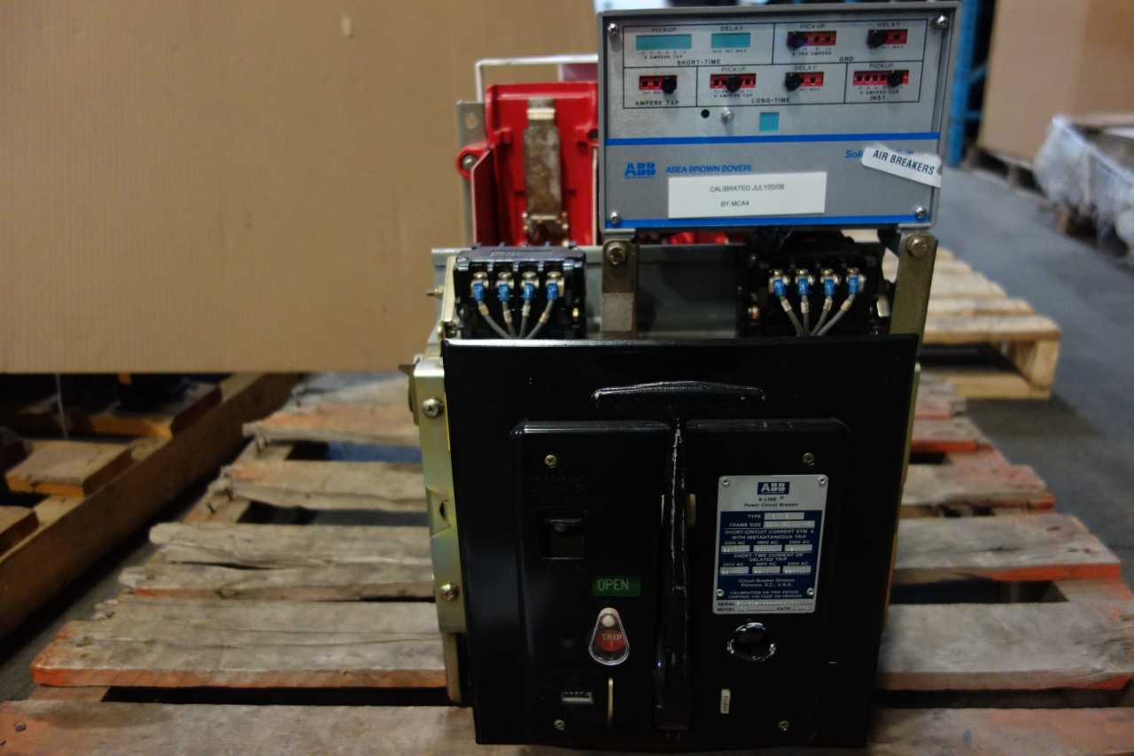 ABB K-800S POWER 800A AMP AIR CIRCUIT BREAKER - CIRCUIT BREAKERS