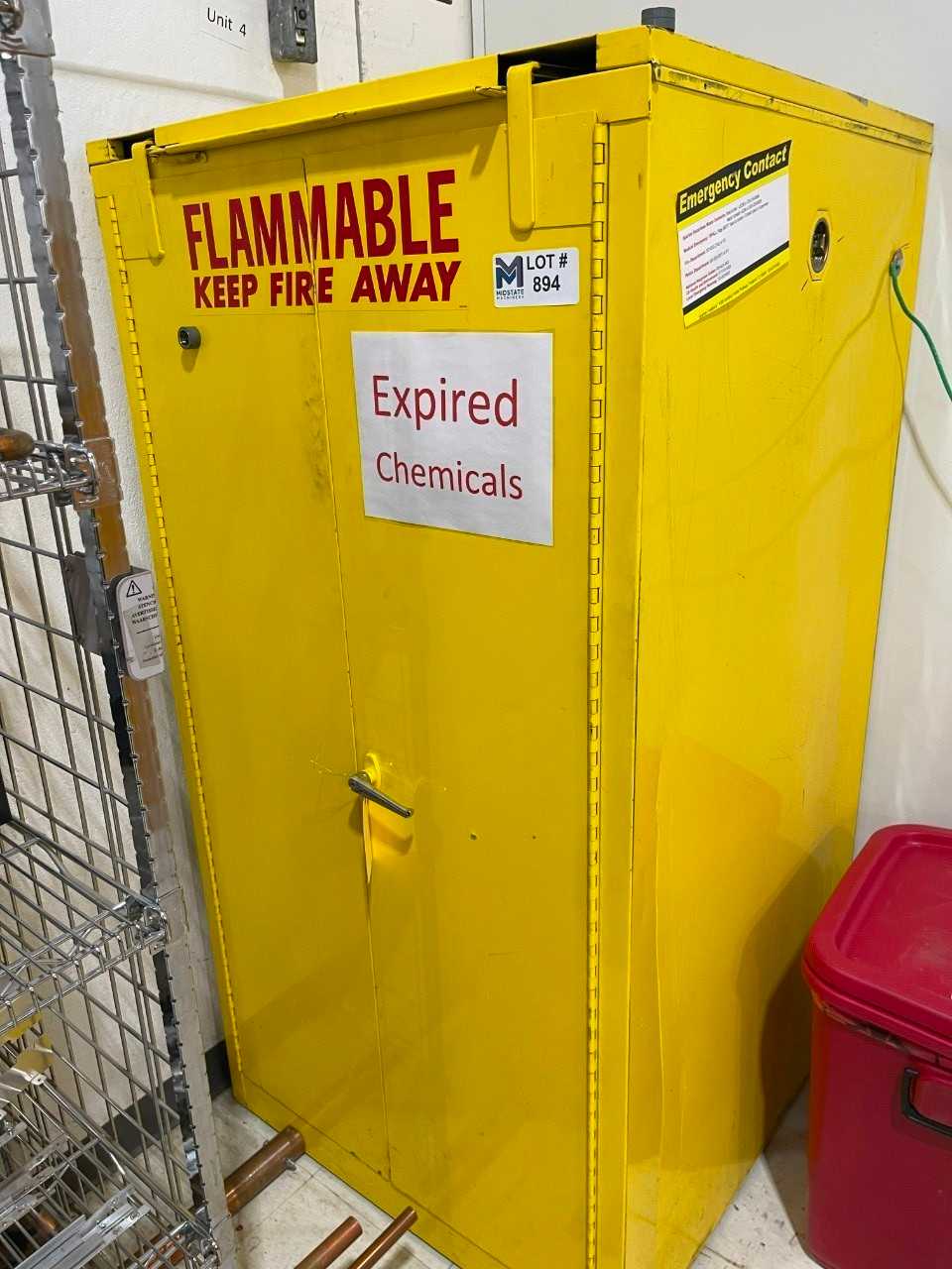 Fire cabinet - TOOL STORAGE