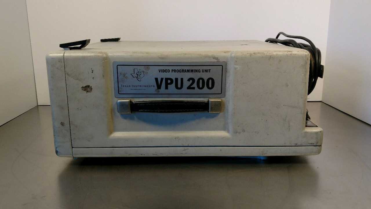 TEXAS INSTRUMENTS VPU200-3102 PROGRAMMER W/ INTEGRATED KEYBOARD - Used - Bench Tested - ELECTRIC POWER TOOLS