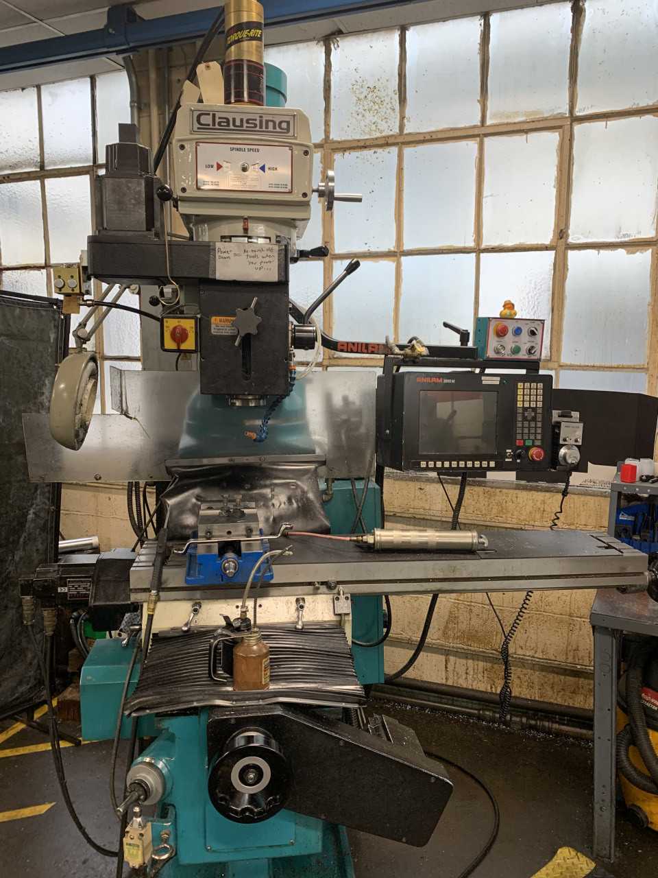 2009 Clausing CNC Vertical Mill - VERTICAL MACHINING CENTERS