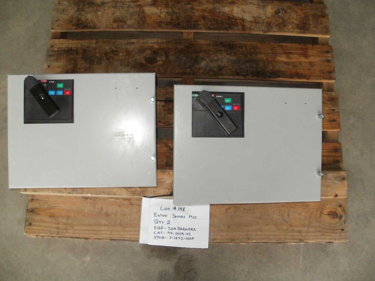 EATON SMART MCC 5HP - 30A BREAKERS ( QTY. 2 ) - CIRCUIT BREAKERS