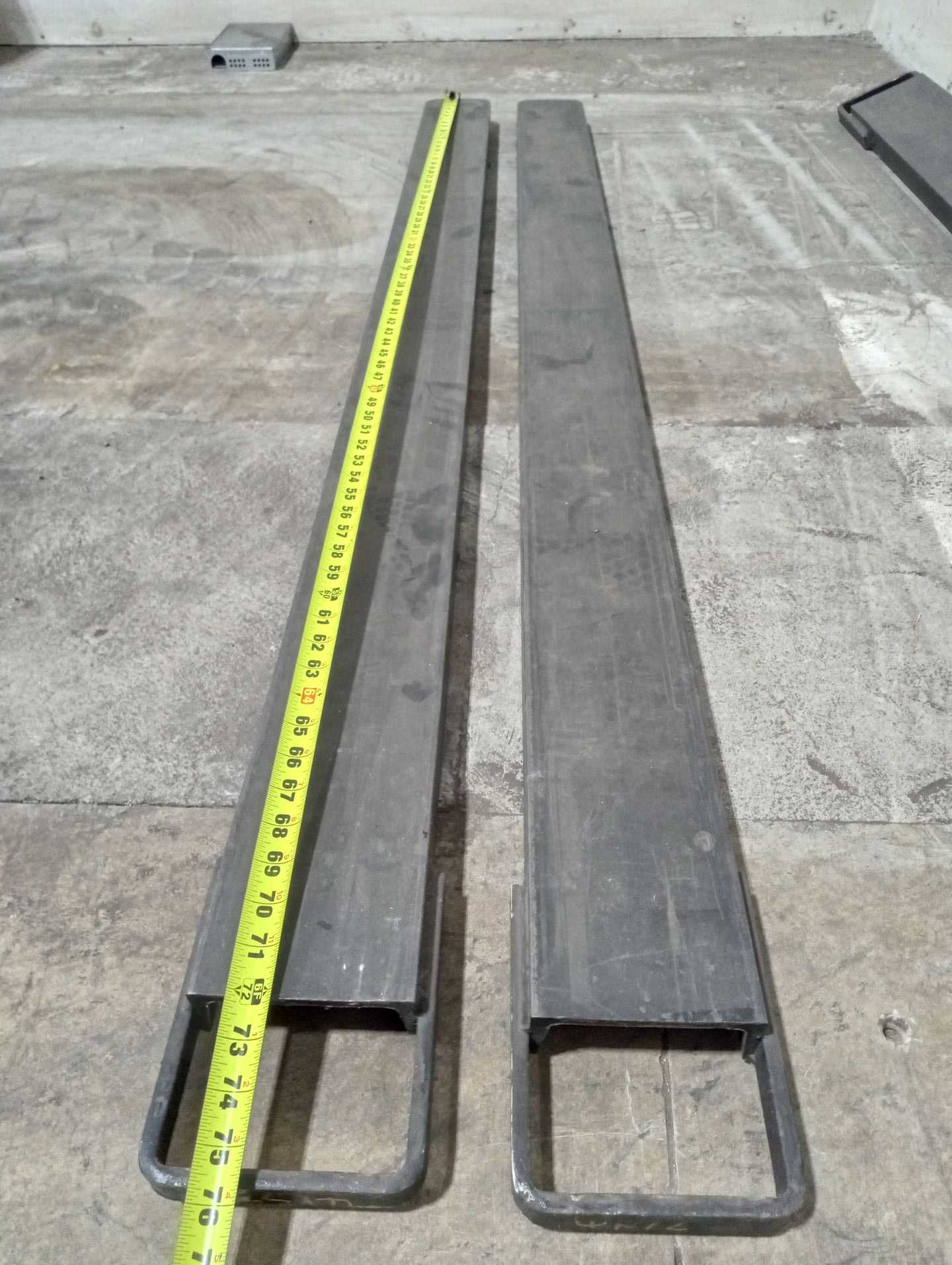 Pair of Forklift Extension QTY 2 - MATERIAL HANDLING EQUIPMENT