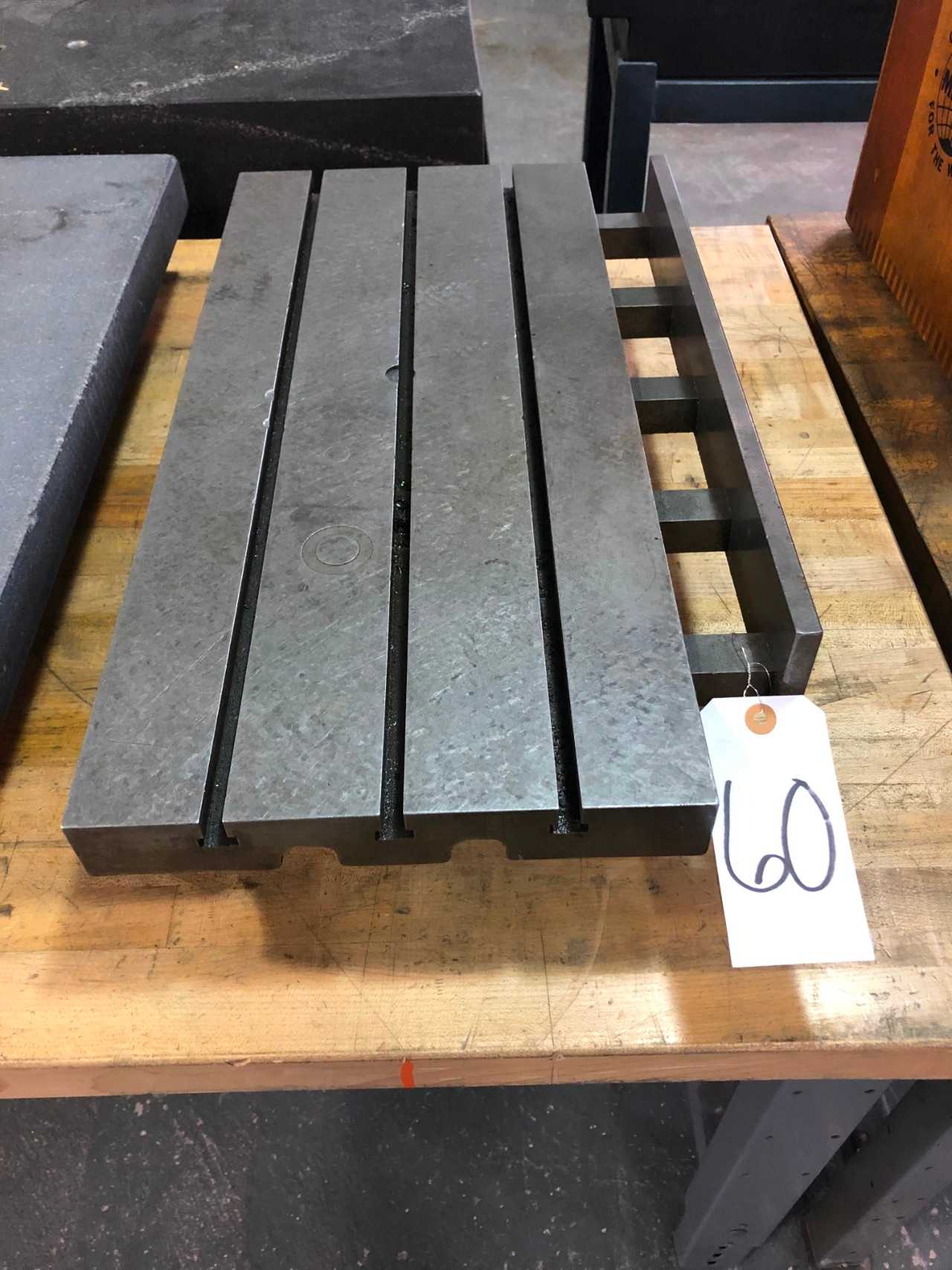 T-Slotted Sub Table, 11" x 24" (Off Moore Jig Grinder) - GRINDING MACHINES