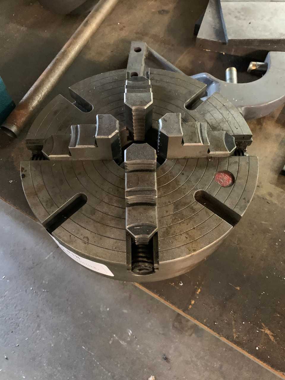 12 Inch 4 Jaw Chuck - LATHE PARTS