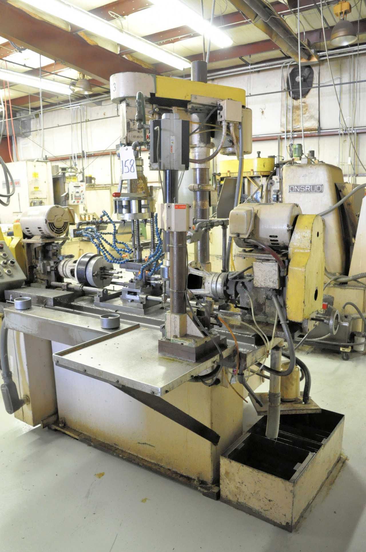 GOVRO NELSON 3-Head Drilling and Tapping Machine, Consisting - GANG DRILLING MACHINES