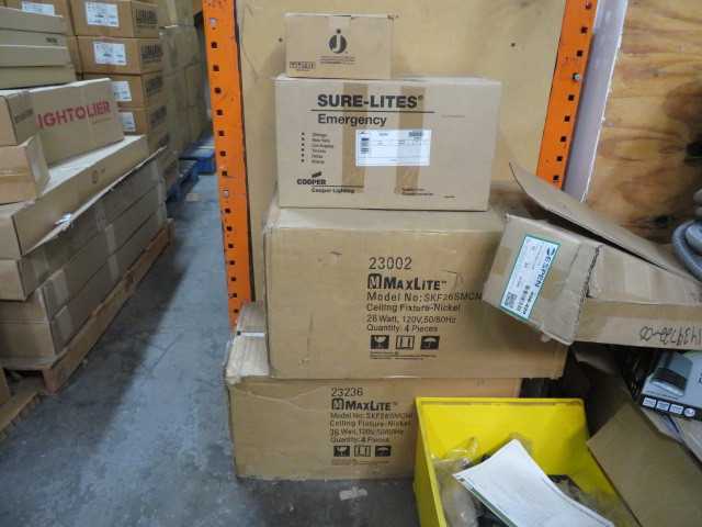 Surelites Green Edge Lit LED Exit Signs ELX Series - - ROLLING CARTS