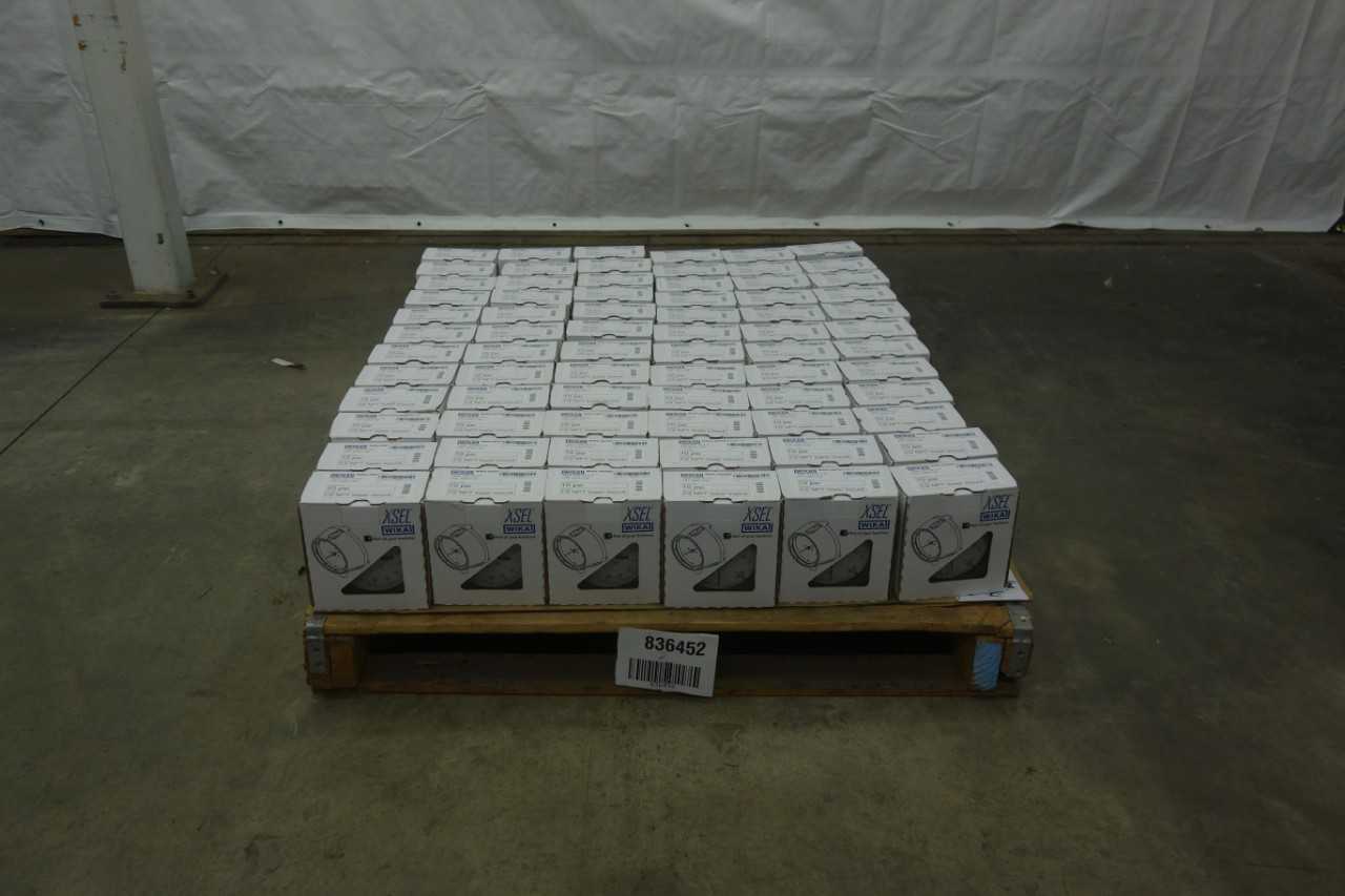 PALLET OF WIKA INSTRUMENTS 233.34 4.5 IN PRESSURE GAUGES - INSTRUMENTATION