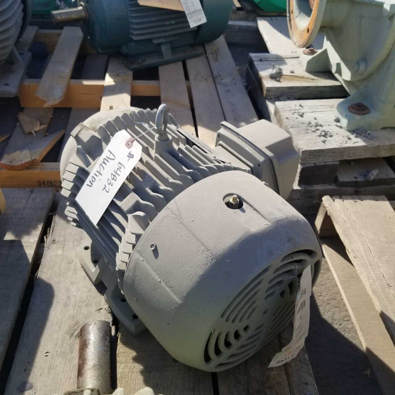 7 HP 3600 RPM 213T Frame Siemens Motor Unused - ELECTRIC MOTORS
