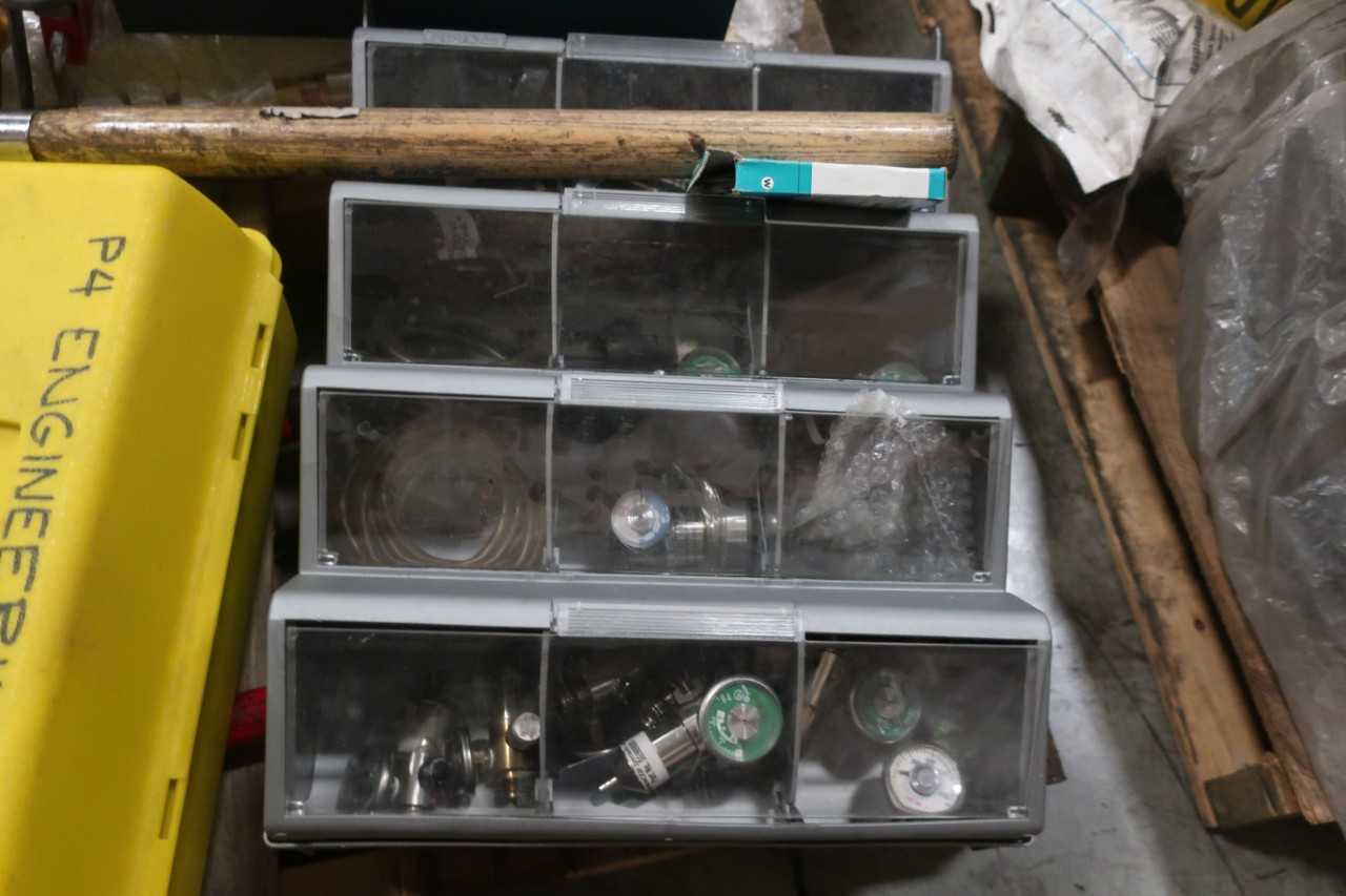 9 PALLETS OF ASSORTED TOOLS & SHOP SUPPLIES - ELECTRIC POWER TOOLS