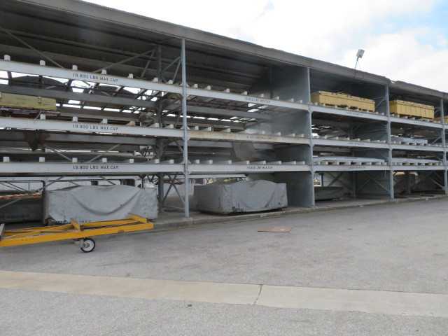 19,800 LB Capacity Storage Racks - PALLET RACKING