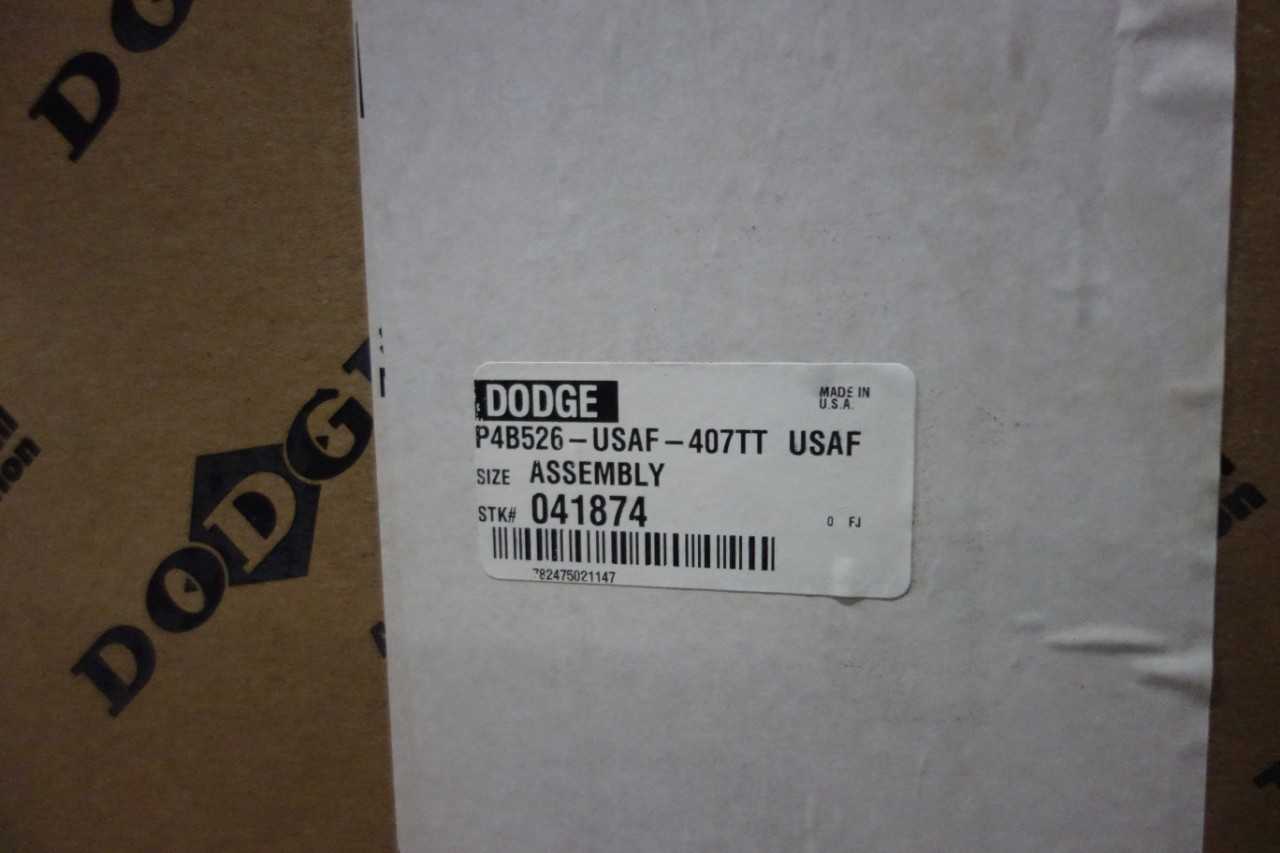 LOT OF 2 DODGE PILLOW BLOCK BEARINGS ASSEMBLIES - BEARINGS