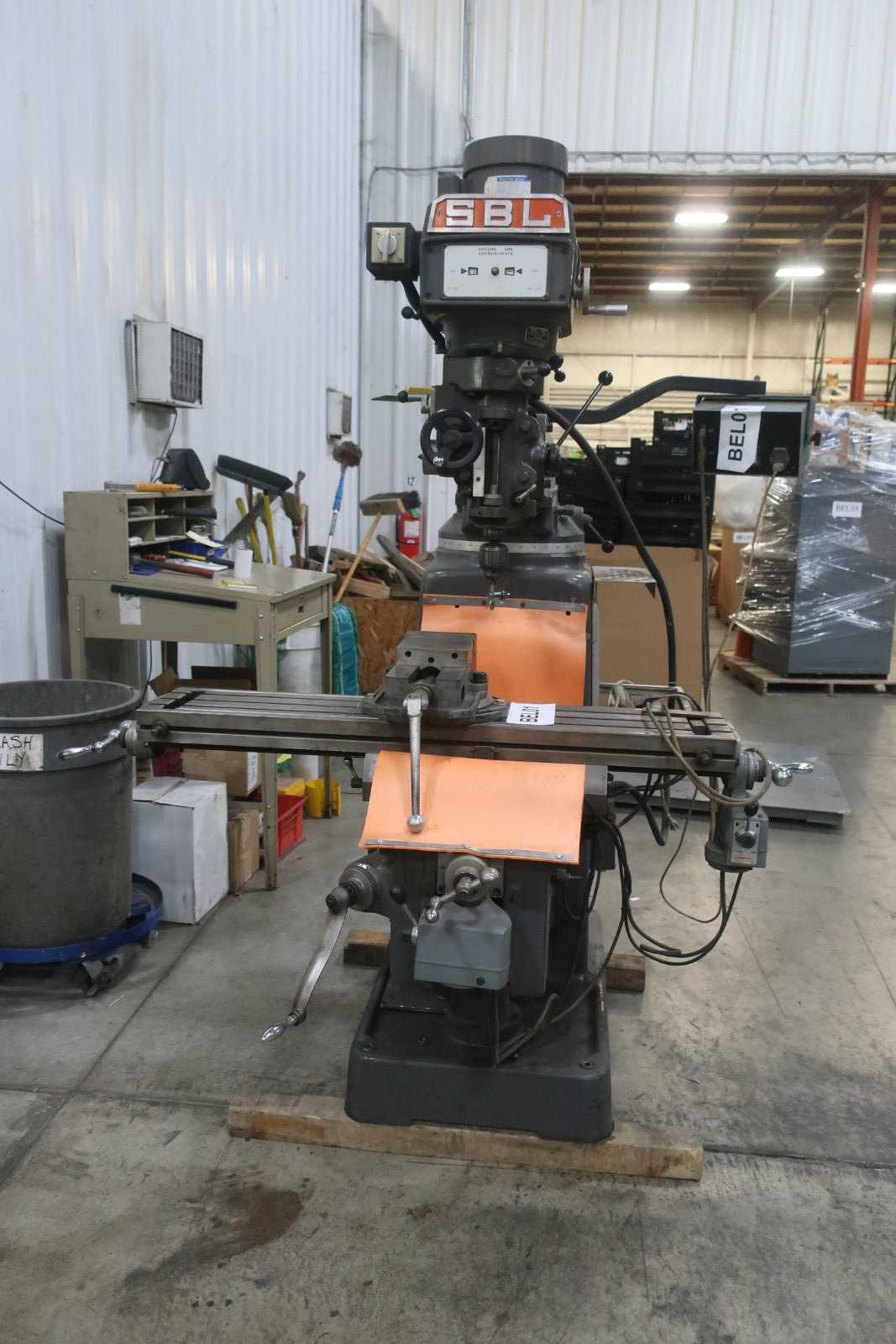 SOUTH BEND MILLING MACHINE TURRET MILL TMEVH50 - MILLING MACHINES