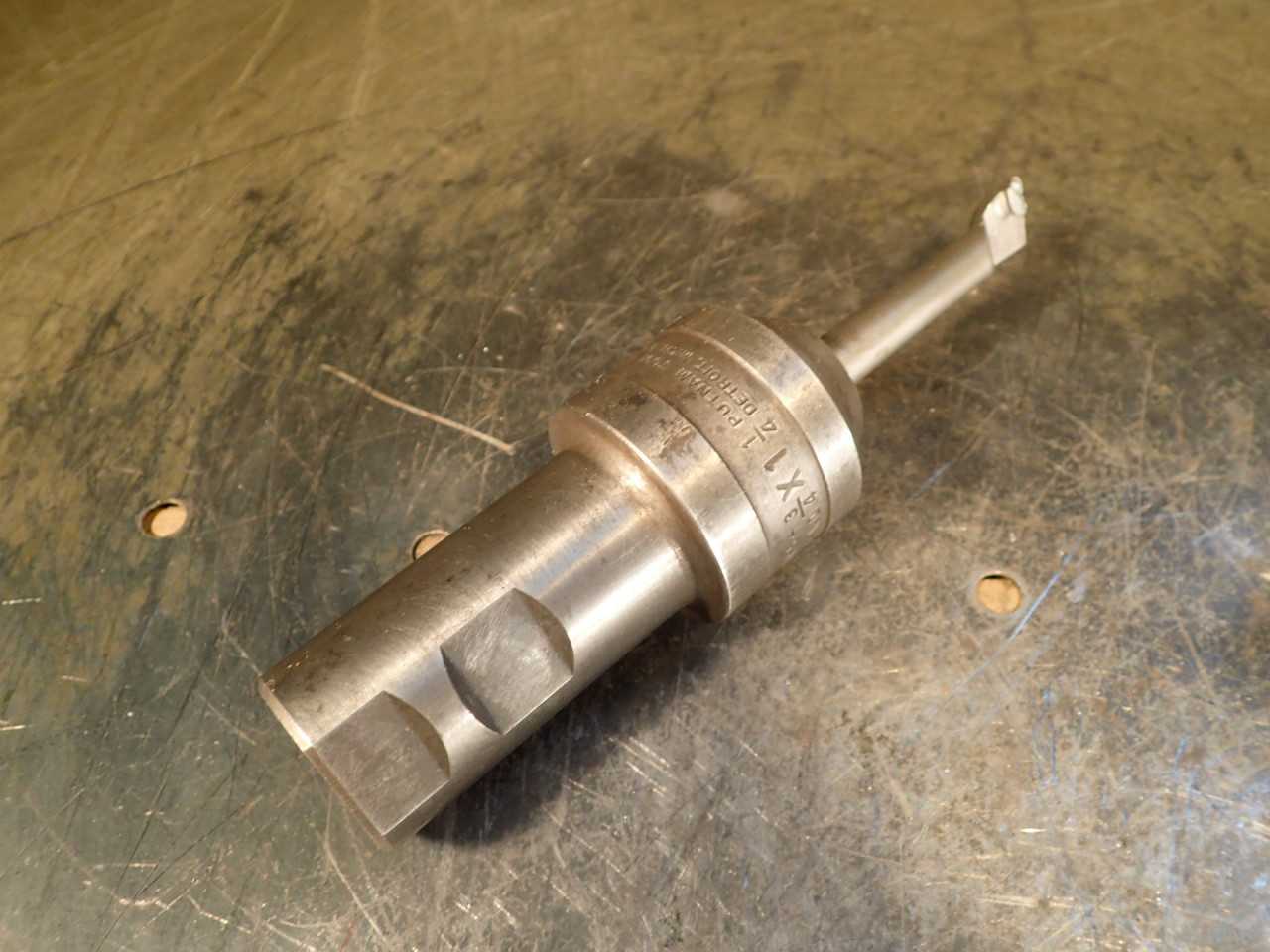 Putnam HR5-ZKQ 3/4" End Mill Drill Tool Holder: 1-1/4" Weldon Straight Shank USA - MACHINING ACCESSORIES & TOOLING