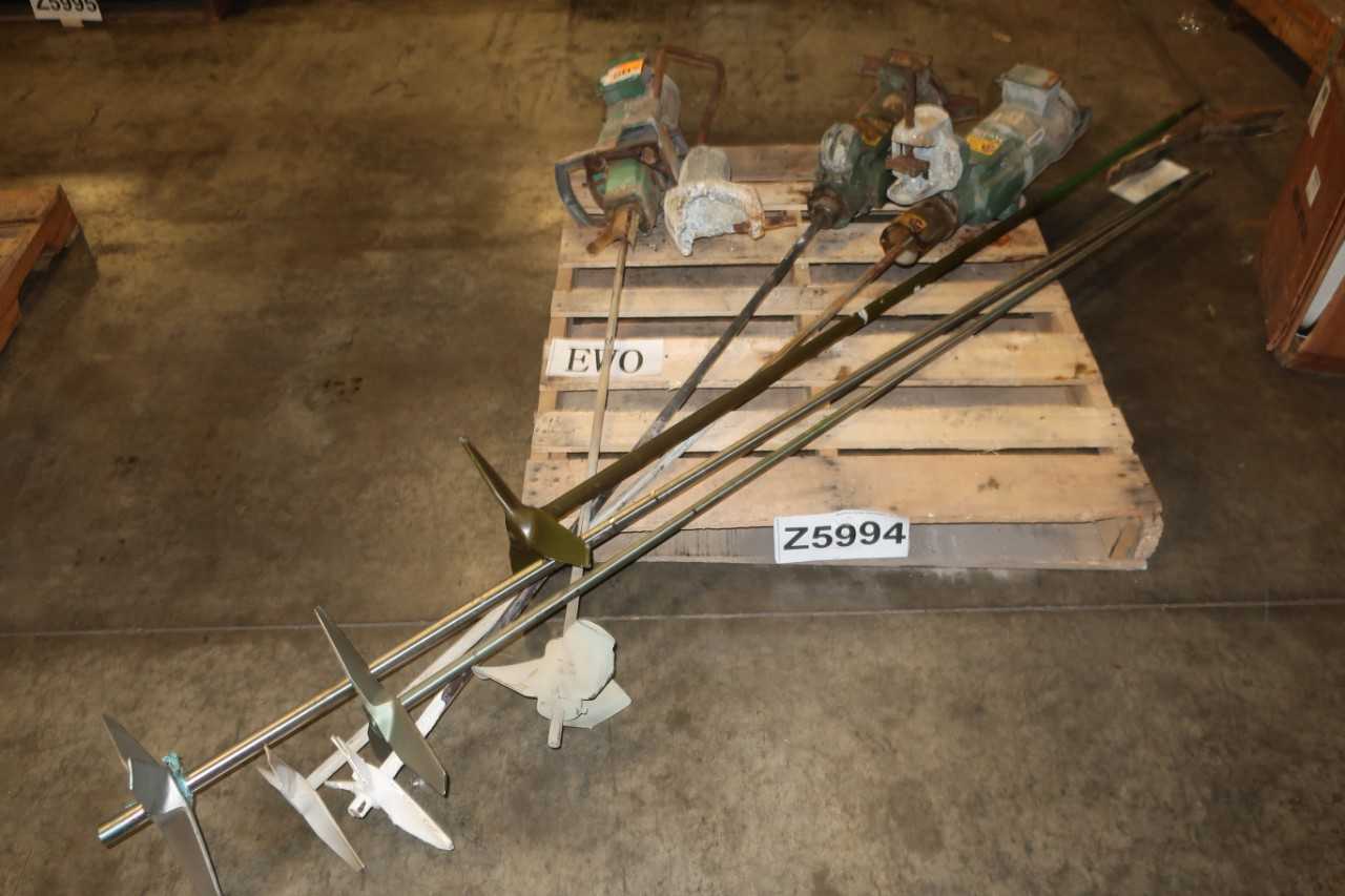 1 PALLET OF ASSORTED SPX LIGHTIN MIXERS - MISCELLANEOUS