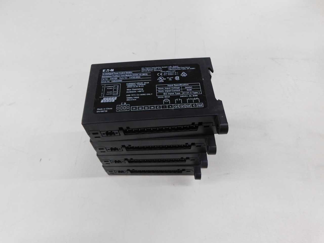 Lot of Quantity 4x C441QS PLC/Process Logic Controllers - AUTOMATION & CONTROLS