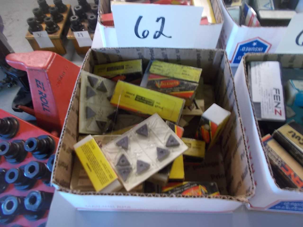 Assorted New Carbide Inserts 20+ boxes - ELECTRIC POWER TOOLS