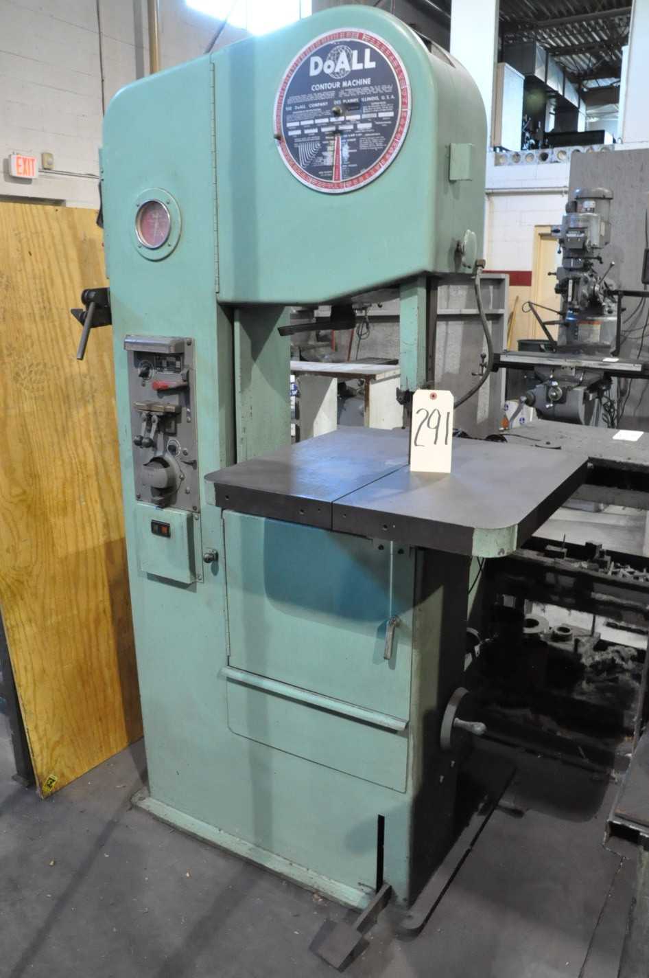 DoAll 1612-0 Vertical Saw - VERTICAL BAND SAWS