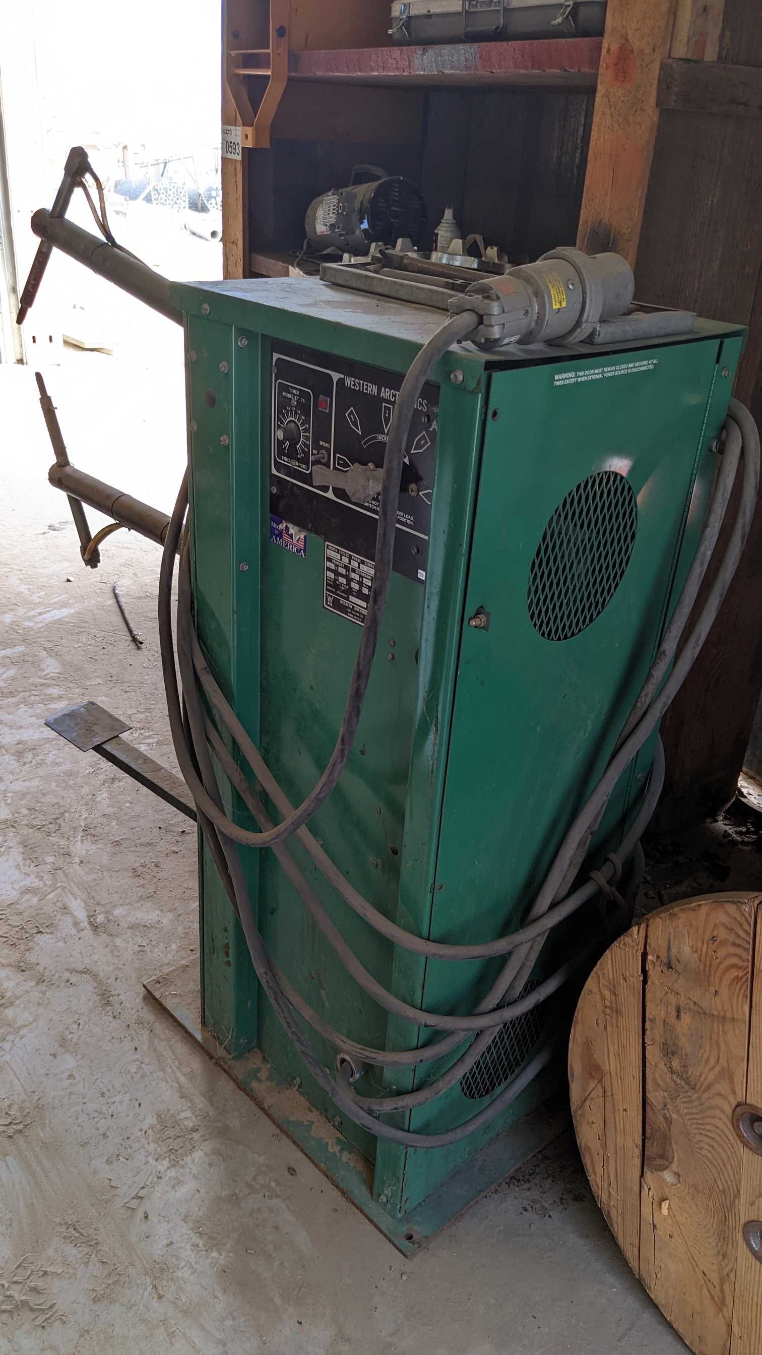 WESTERN ARCTRONICS SPOTWELDER - SPOT WELDING MACHINE