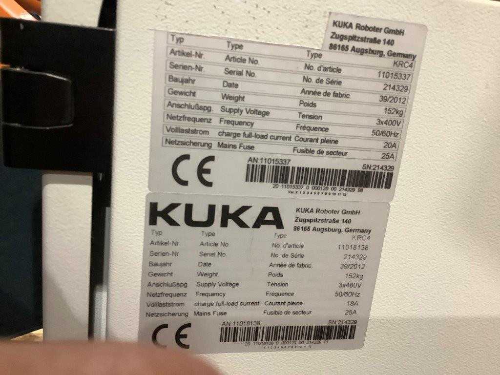 KUKA KR210-R2700 Prime w/ KRC4Robot - VALVES