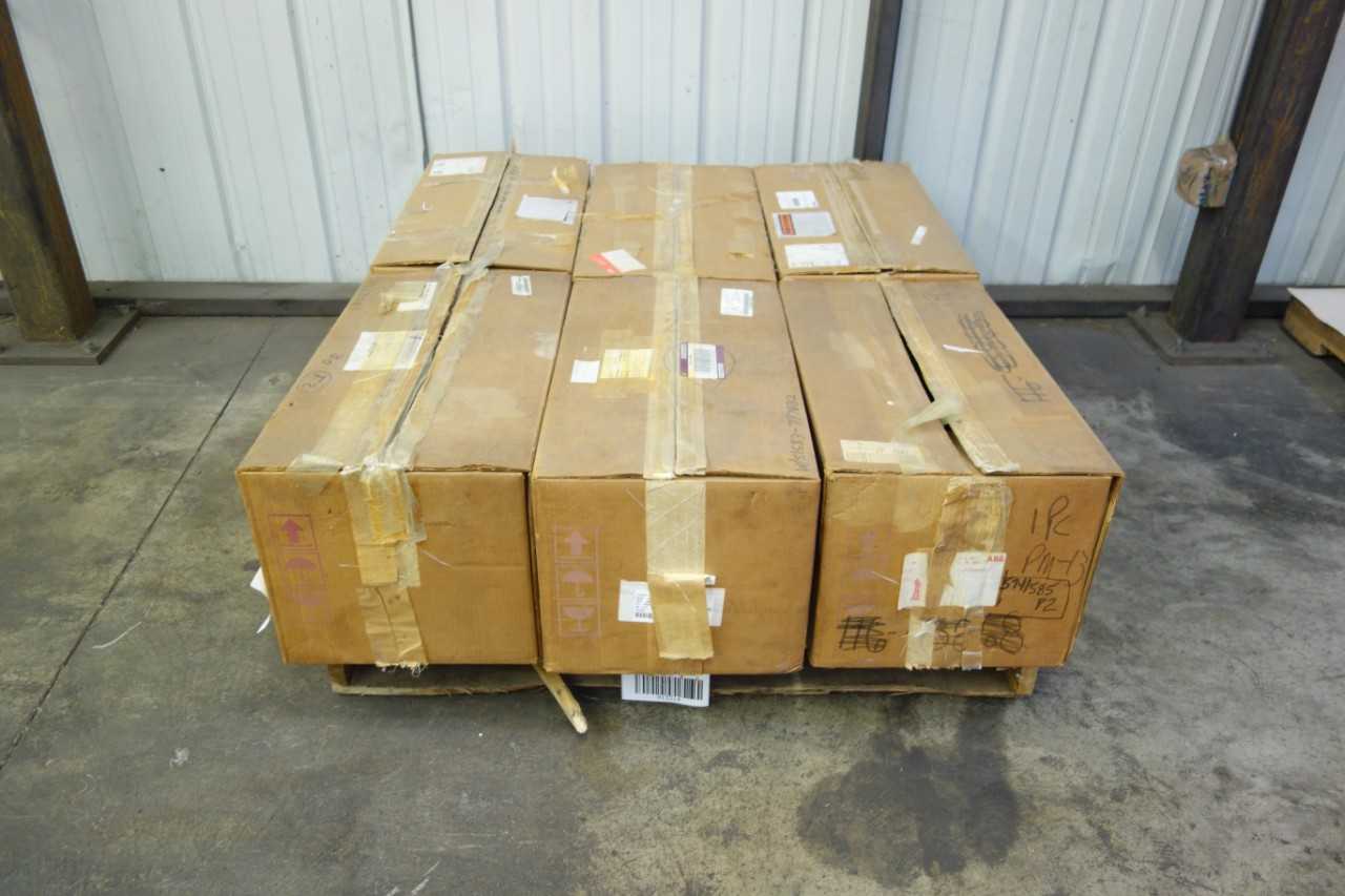 LOT OF 6 ASSORTED ABB RELAYS - ELECTRICAL COMPONENTS