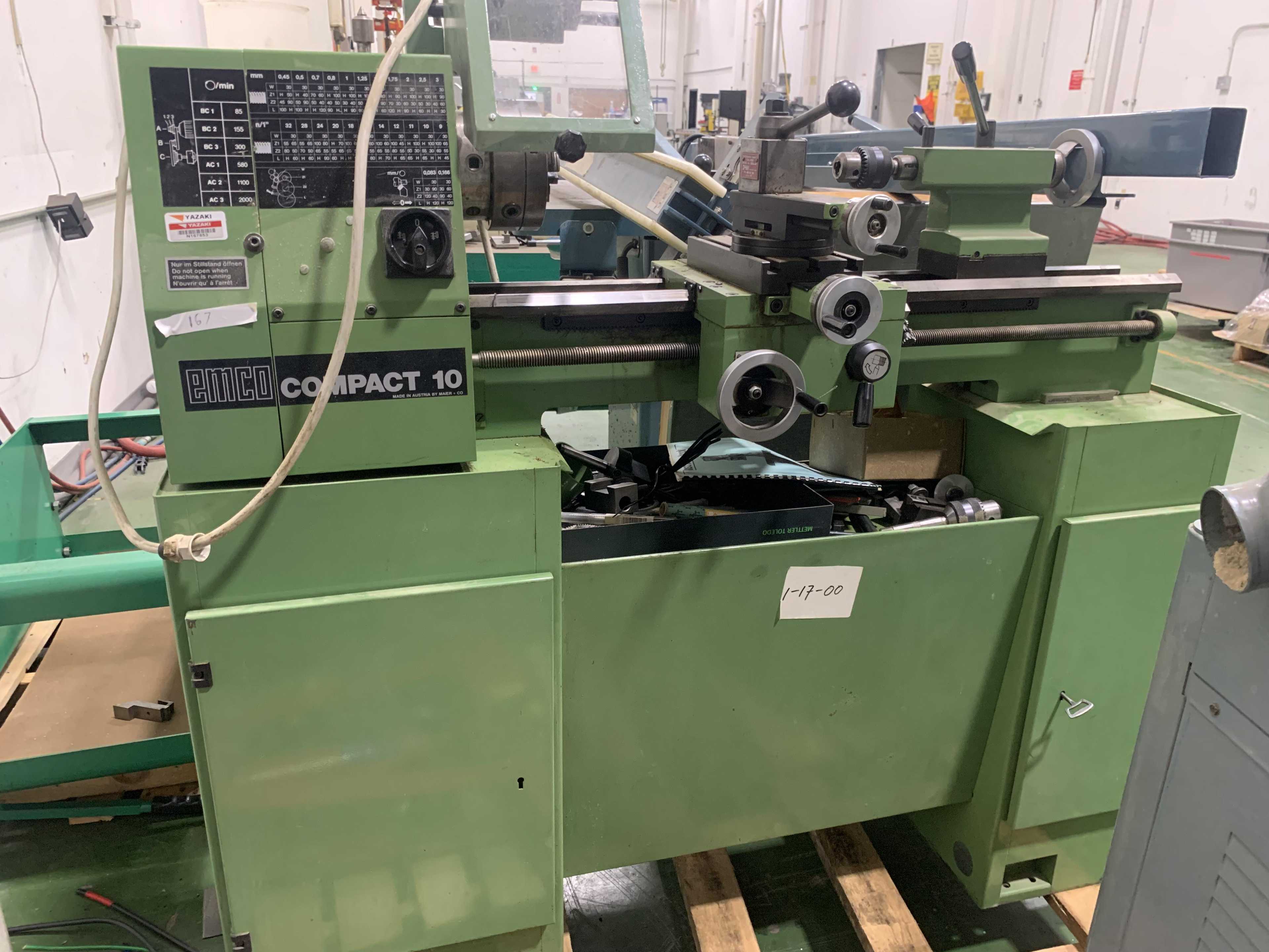 EMCO COMPACT 10 LATHE - LATHES