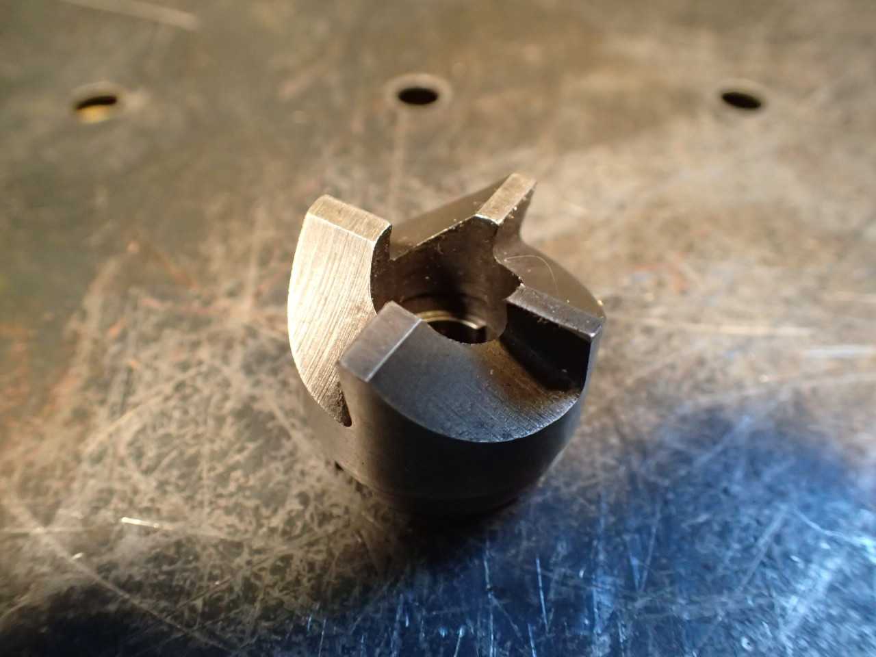National Twist Drill 1" Back Spotfacer Reverse Counterbore: #500 3-Spline Drive - HOLEMAKING TOOLS