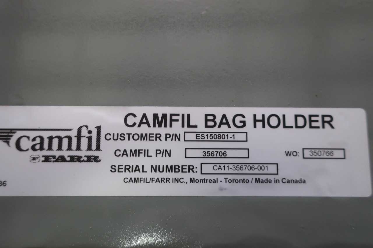 CAMFIL BAG HOLDER 356706 AIR FILTER HOUSING - MISCELLANEOUS