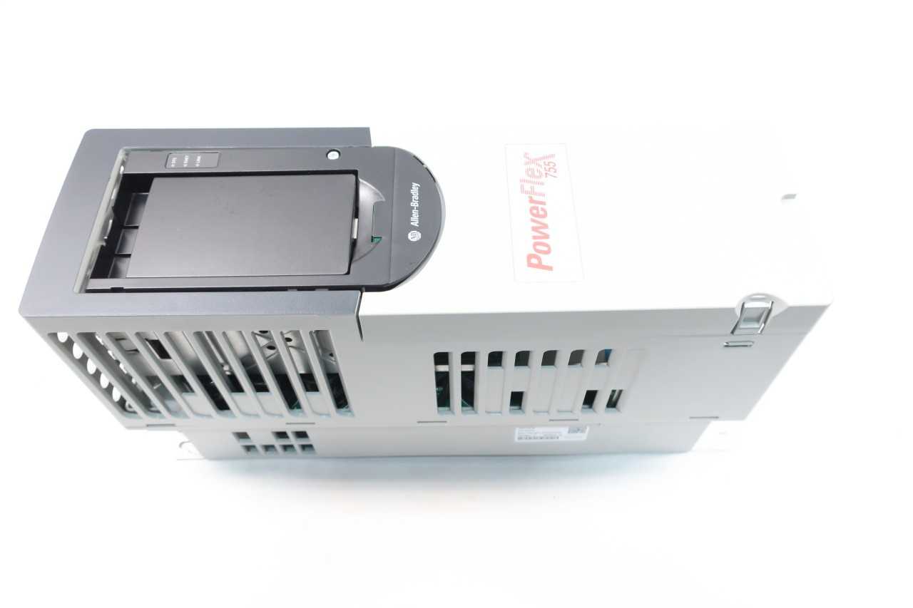 ALLEN BRADLEY 20G11NC8P7JA0NNNNN POWERFLEX 755 AC DRIVE 0400HZ 0460VAC 5HP - MOTOR DRIVES