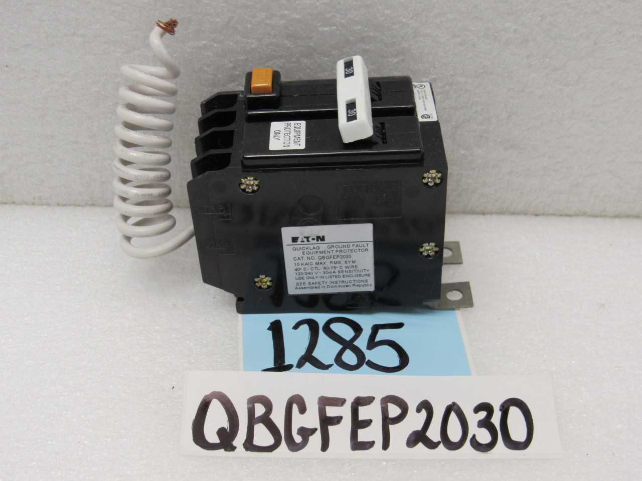 LOT OF EATON RESIDENTAL BREAKERS - MISCELLANEOUS