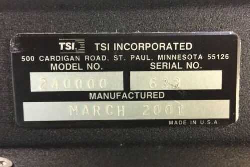 TSI Inc. Laser Speed Model 240000 Length & Speed Gauge 100mW peak 650-810 WL - Used - Bench Tested - ELECTRICAL COMPONENTS
