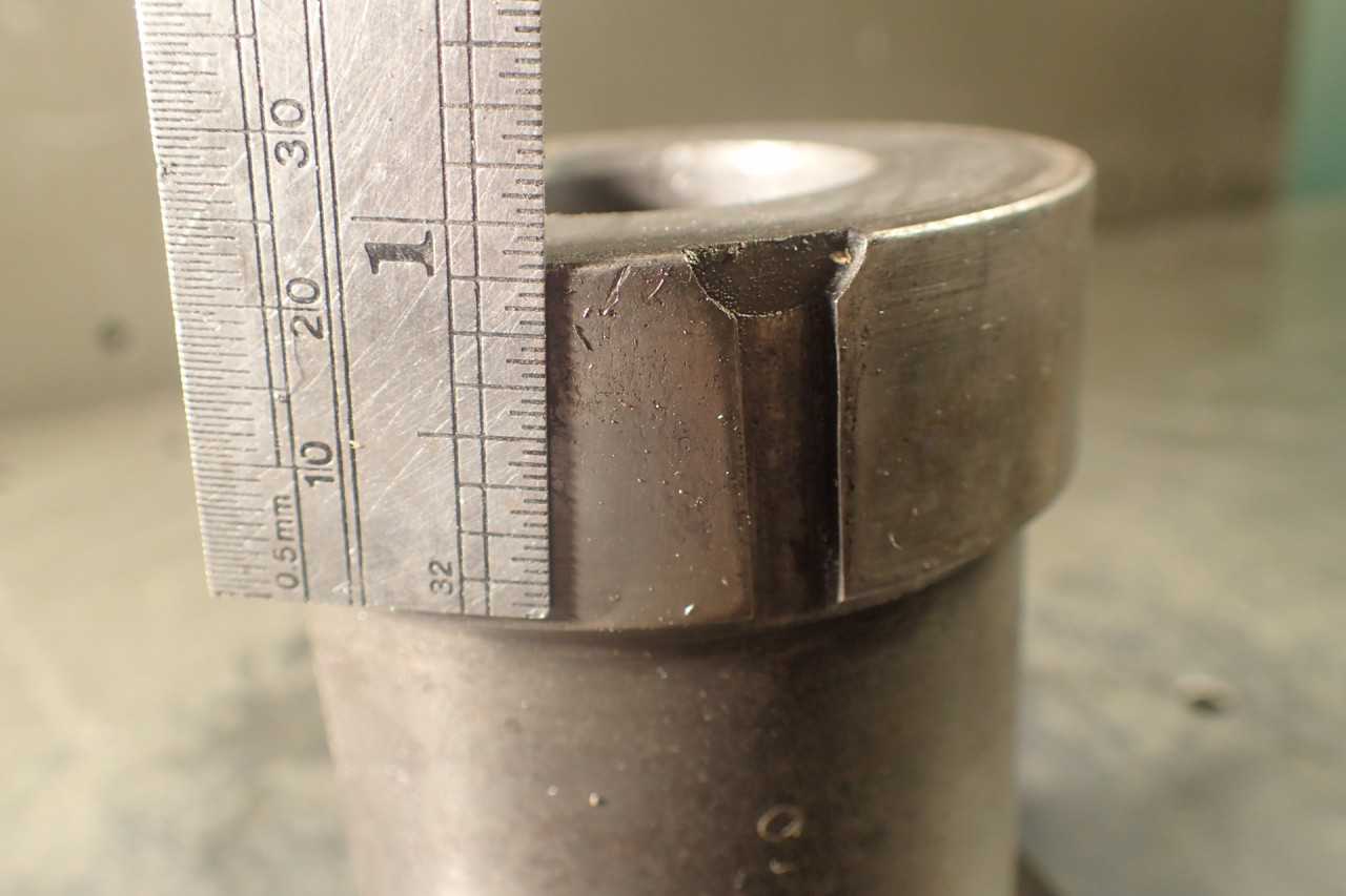 Brown & Sharpe #22 (#3) Collet Chuck Sleeve 3.7" Lg OD 4.255" Long 2.913 Tail OD - MACHINING ACCESSORIES & TOOLING