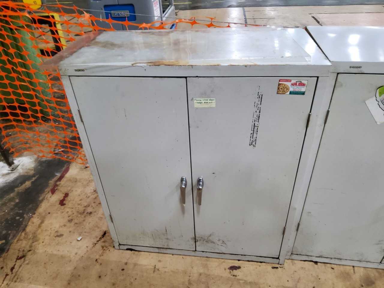 Cabinets - quantity of (2) - TOOL STORAGE
