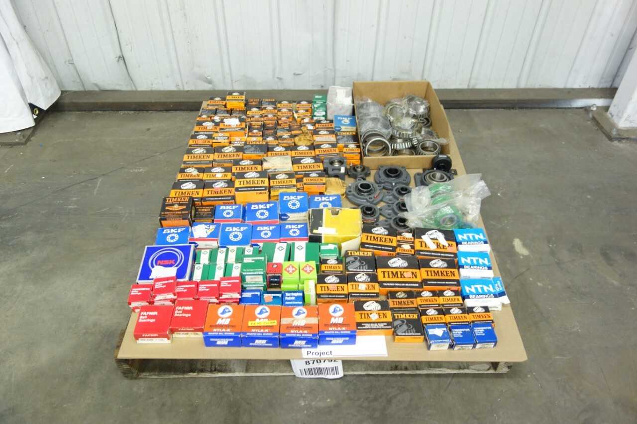 PALLET OF ASSORTED BEARINGS - BEARINGS