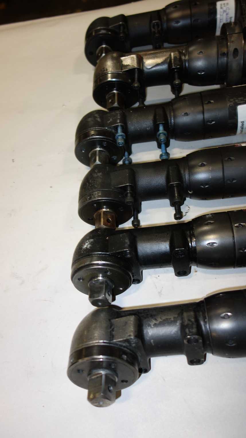 LOT OF 6 ATLAS COPCO ETV ST101-370-20 ELECTRIC ANGLE NUTRUNNERS - ELECTRIC POWER TOOLS