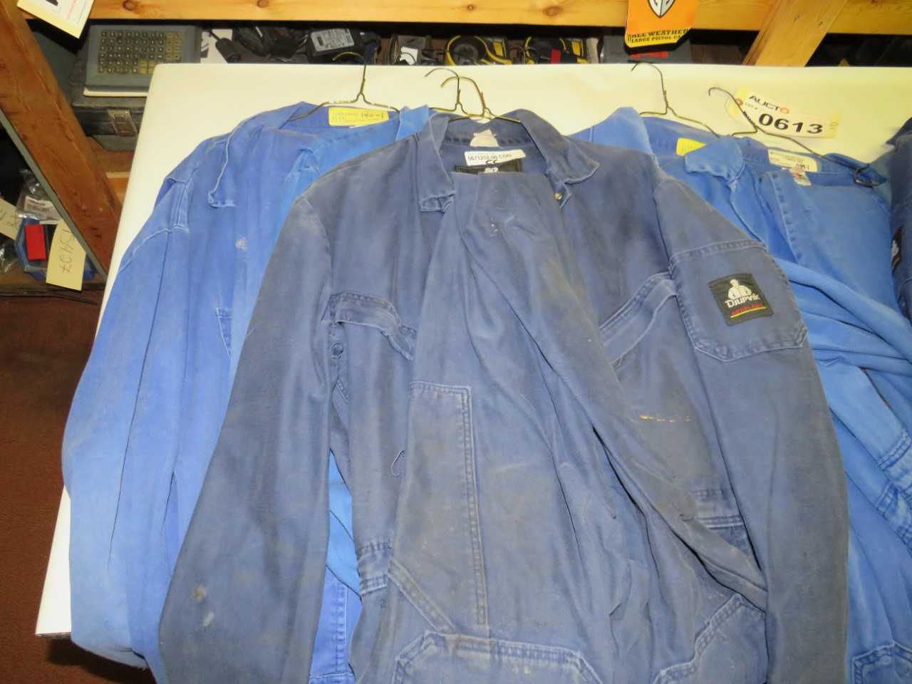 LOT OF 10 ASSORTED FLAME RESISTANT COVERALLS - SAFETY SWITCH