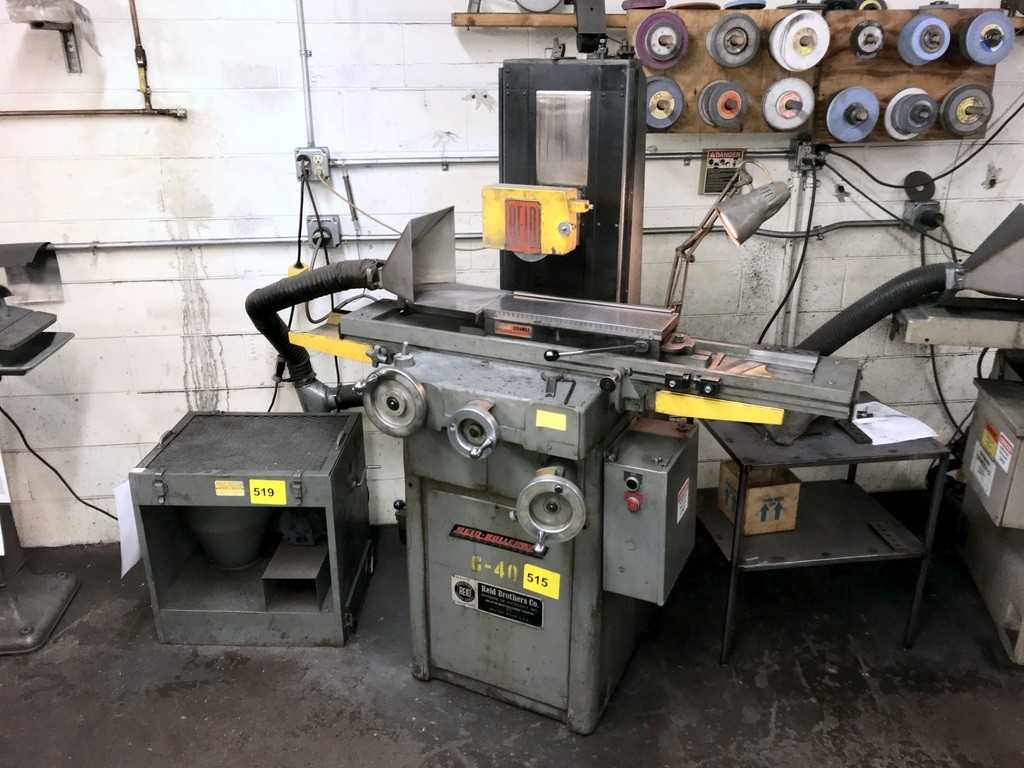 Reid Precision Surface Grinder - GRINDING MACHINES