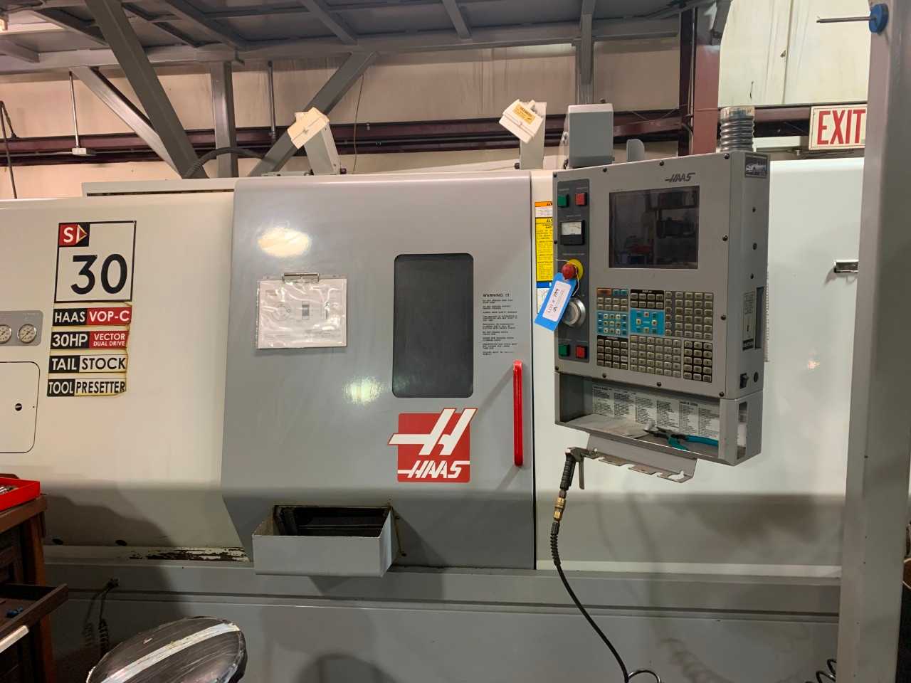 Haas SL-30T CNC Turning Center - CNC LATHES