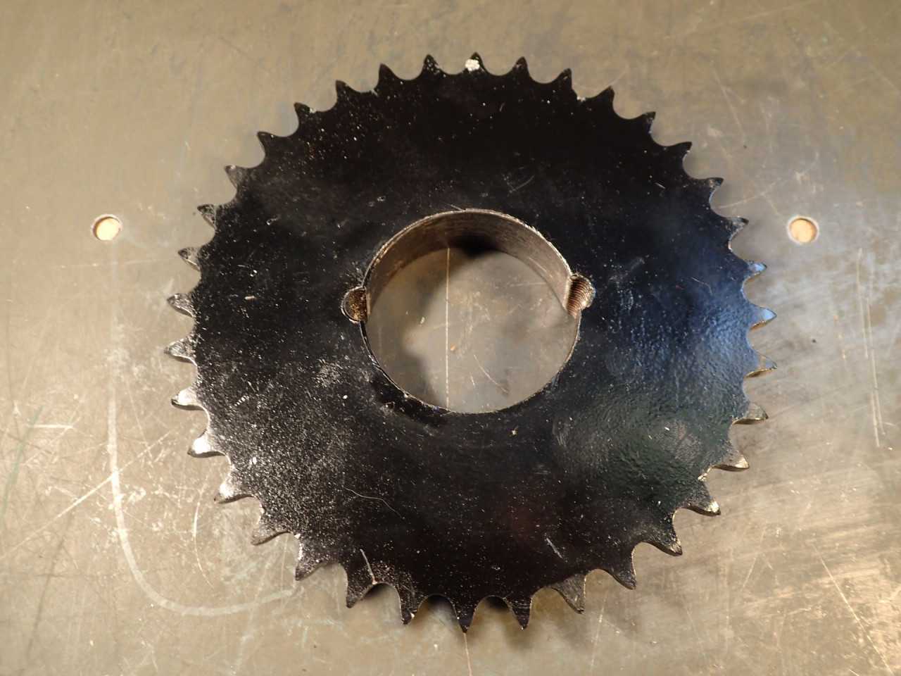 Dodge TLB436 #40 Steel Chain Sprocket: 36-Tooth 1610 Taper-Lock Bushing Bore NOS - SPROCKET