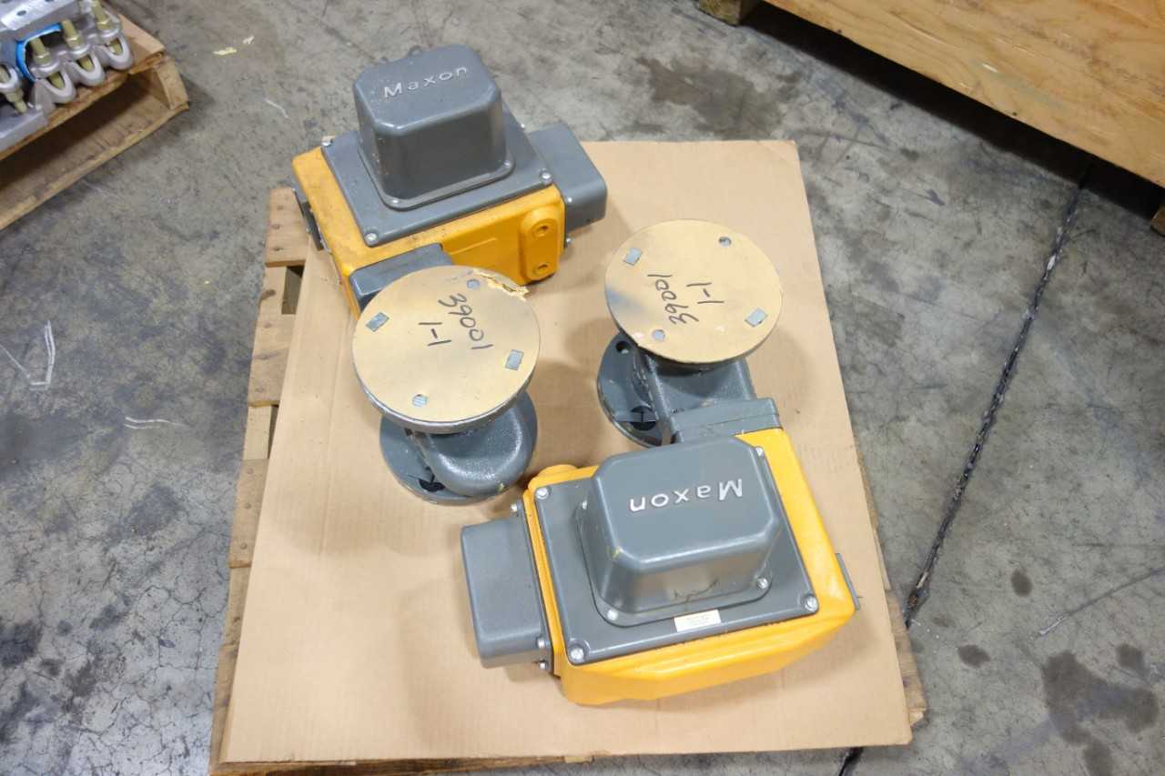 LOT OF 2 MAXON SHUT OFF VALVES - VALVES