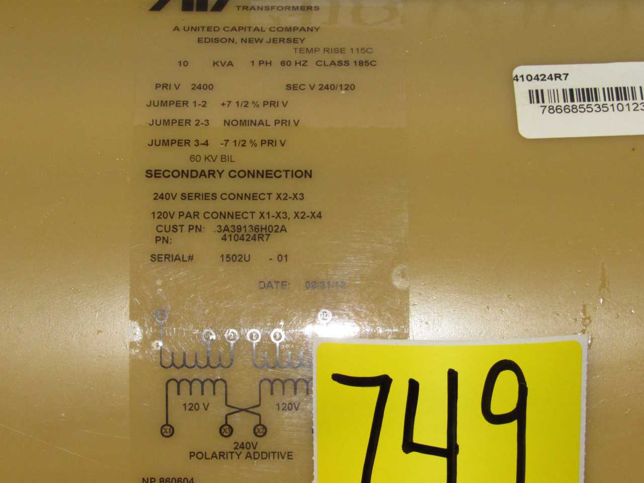 AFP Transformer - CONTROL TRANSFORMERS