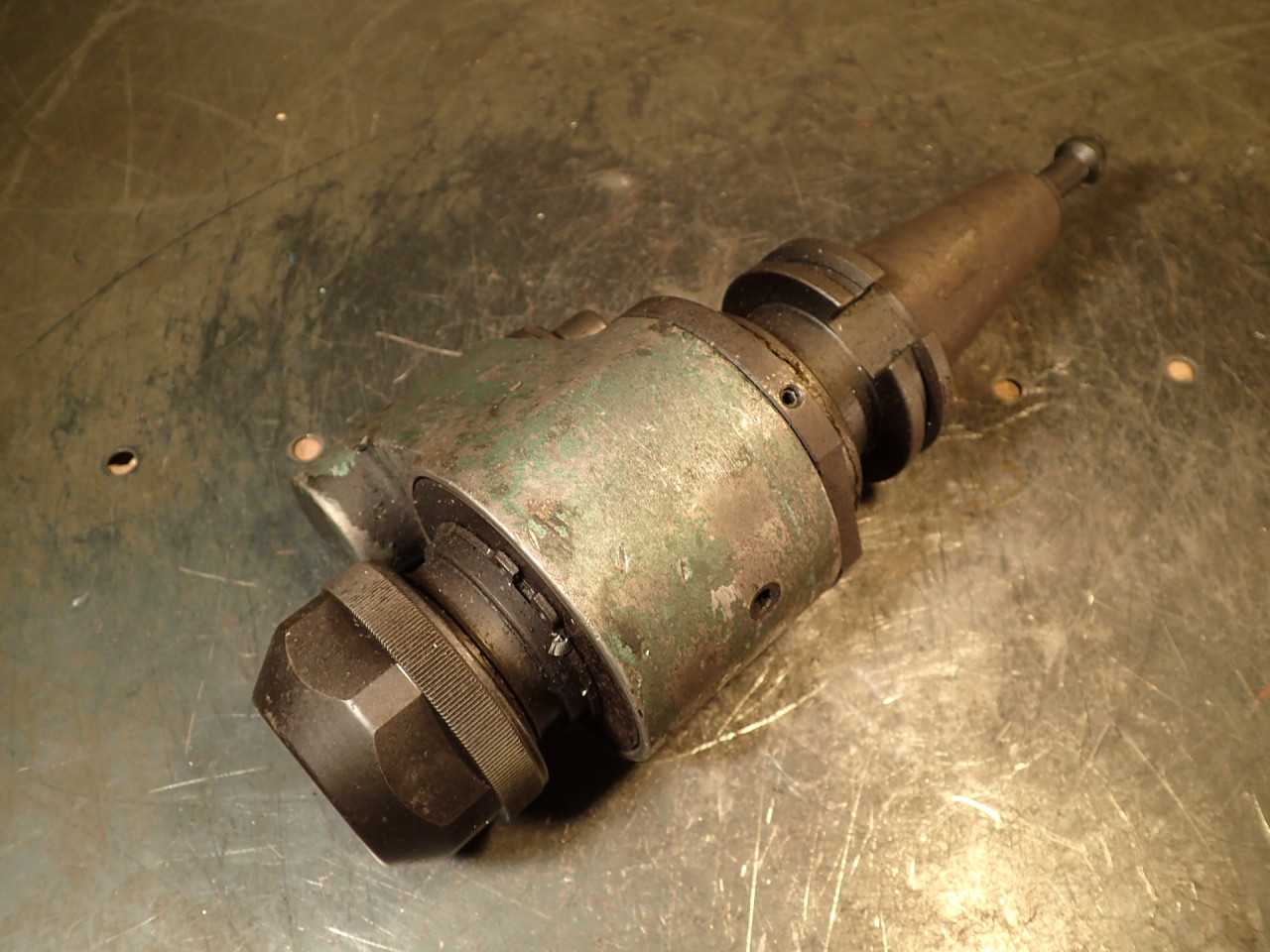 BIG Oil Hole CV40-OHS1000-6.500 TG100 Collet Chuck Coolant Indcuer CAT40 (Parts) - MACHINE TOOLING